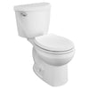 [3332128SL.020] Reliant 1.28 GPF/4.8 LPF Round-Front Toilet with Supply Line - White