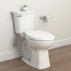 [765AA701.020] Edgemere Elongated Toilet with Aquawash 1.0 Bidet Seat Combo - White