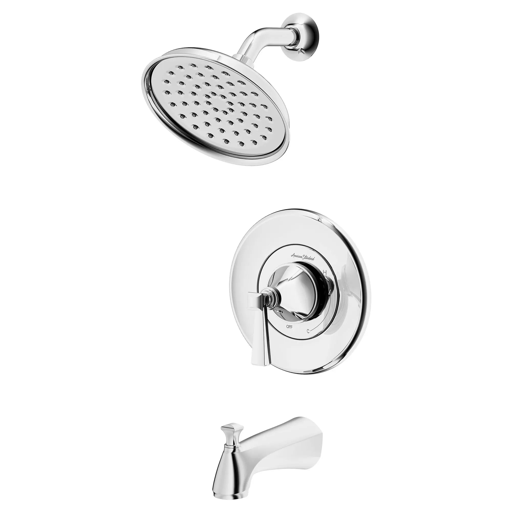 Glenmere 1.8 gpm/6.8 L/min Tub and Shower Trim Kit With Water-Saving Showerhead, Double Ceramic Pressure Balance Cartridge With Lever Handle // TUB & SHOWER / POLISHED CHROME // 175067_TU617502002_TU617508002_2_0_CDNwebp_6855901c-3416-4403-9dee-f72ba90aaf89.webp