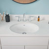 [0496200.020] Reliant® Oval Under Counter Bathroom Sink - White