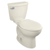 [270CB101.222] Cadet 3 1.28 GPF/4.8 LPF Left Trip Lever 15-in. Elongated-Front 10-in Rough-In Toilet - White