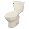 [270CB101.222] Cadet 3 1.28 GPF/4.8 LPF Left Trip Lever 15-in. Elongated-Front 10-in Rough-In Toilet - White