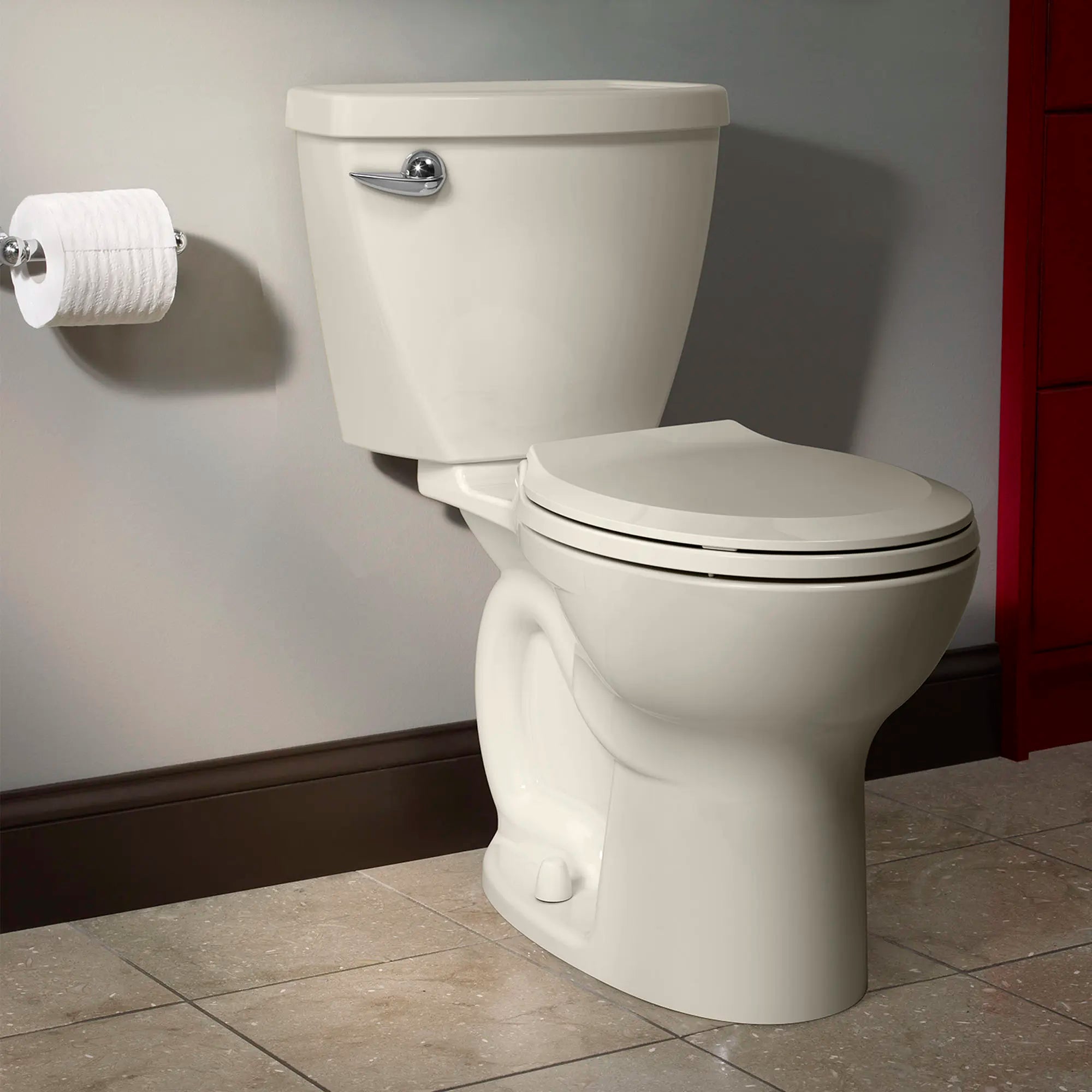 Cadet 3 1.28 GPF/4.8 LPF Left Trip Lever 15-in. Round-Front Toilet // LINEN // 175141_B-270DA101.222_0_CDNwebp.webp