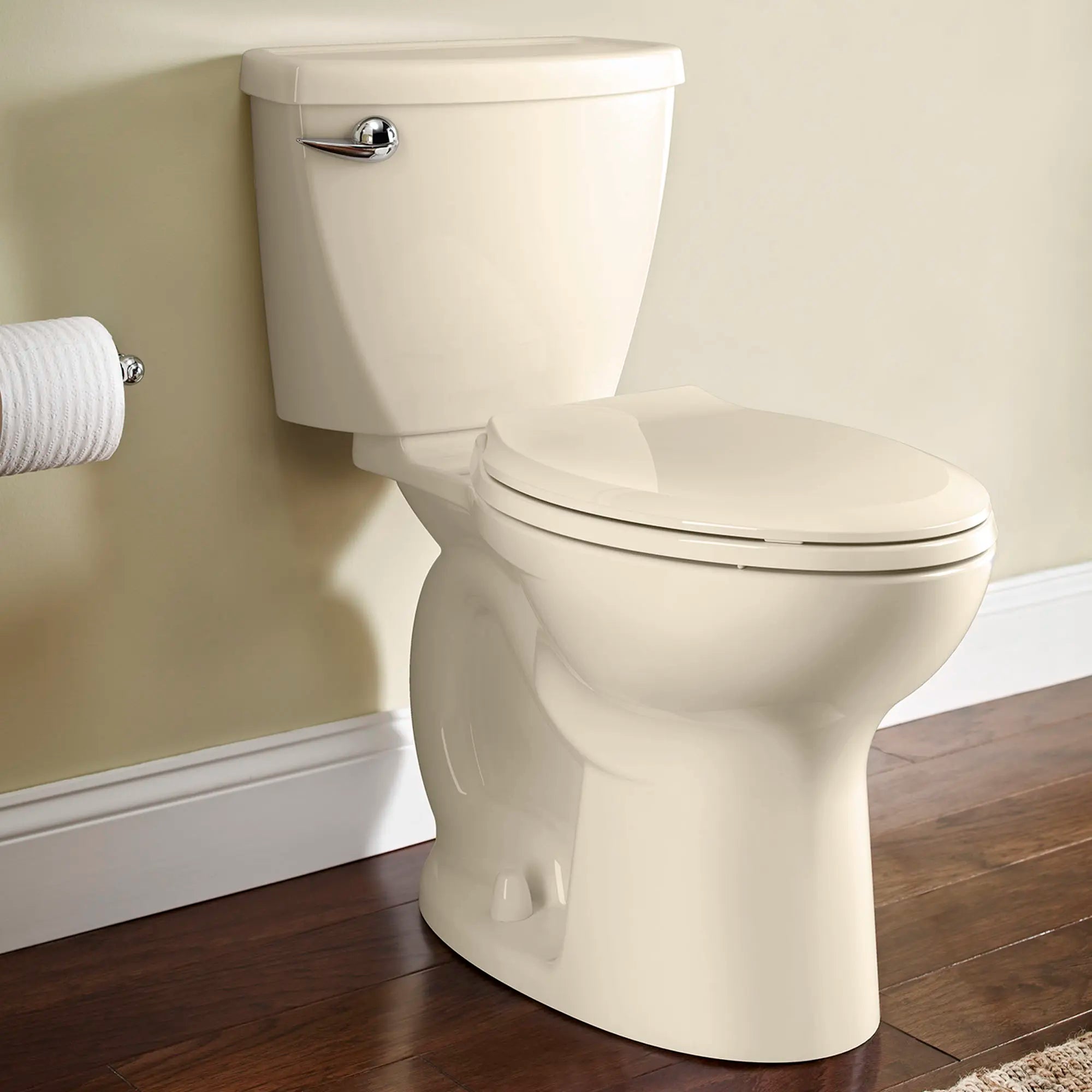 Cadet 3 1.28 GPF/4.8 LPF Left Trip Lever Chair Height Elongated-Front Toilet // BONE // 175225_B-270AA101021_0_CDNwebp.webp
