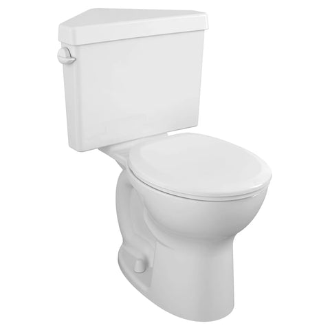 Cadet 3 Triangle 1.6 GPF/6.0 LPF Left Trip Lever Chair Height Round-Front Toilet