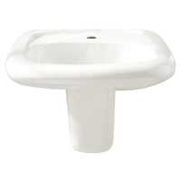[0955901EC.020] Murro® Wall-Hung EverClean® Sink Less Overflow With Center Hole Only - White