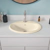 [0475047.021] Aqualyn® Drop-In Sink With Center Hole Only - White