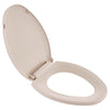[5257A65BL.021] Mainstream Slow-Close Elongated Toilet Seat - White