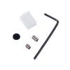 [M970900-2430A] Plug Button, Wrench & Set Screw Kit - Polished Chrome