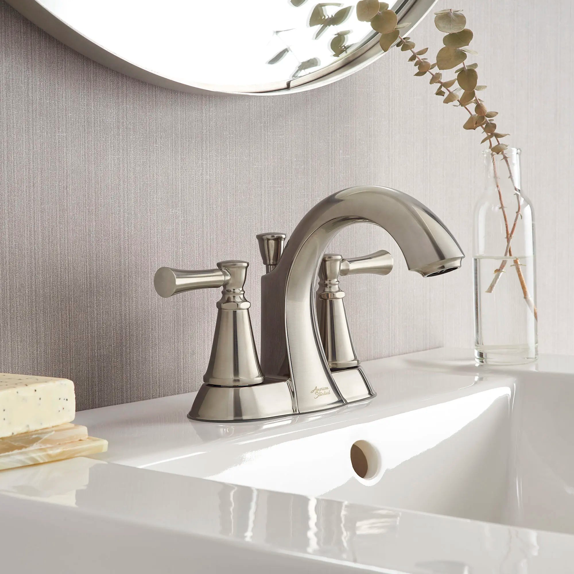 Chancellor® 4-Inch Centerset 2-Handle Bathroom Faucet 1.2 gpm/4.5 L/min With Lever Handles // BRUSHED NICKEL // 175597_B-7022201.295_0_CDNwebp.webp