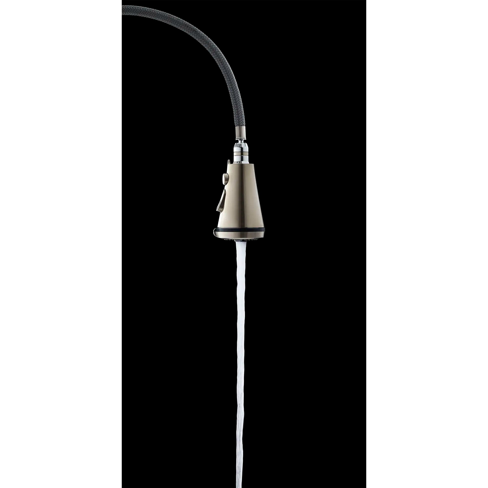 Edgewater® Single-Handle Semi-Pro Multi Spray Kitchen Faucet 1.5 gpm/5.7 L/min // STAINLESS STEEL // 175620_4932350075_13_0_CDNwebp.webp