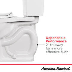 Colony 1.6 GPF/6.0 LPF Left Trip Lever Chair Height Round-Front Toilet with Seat // WHITE // 176854_Trapway2in_Infographic_Generic_0001_JUL2023_CDNwebp.webp