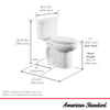 [250AB104.020] Colony®3 Two-Piece 1.28 gpf/4.8 Lpf Chair-Height Elongated 10-Inch Rough Toilet Less Seat - White