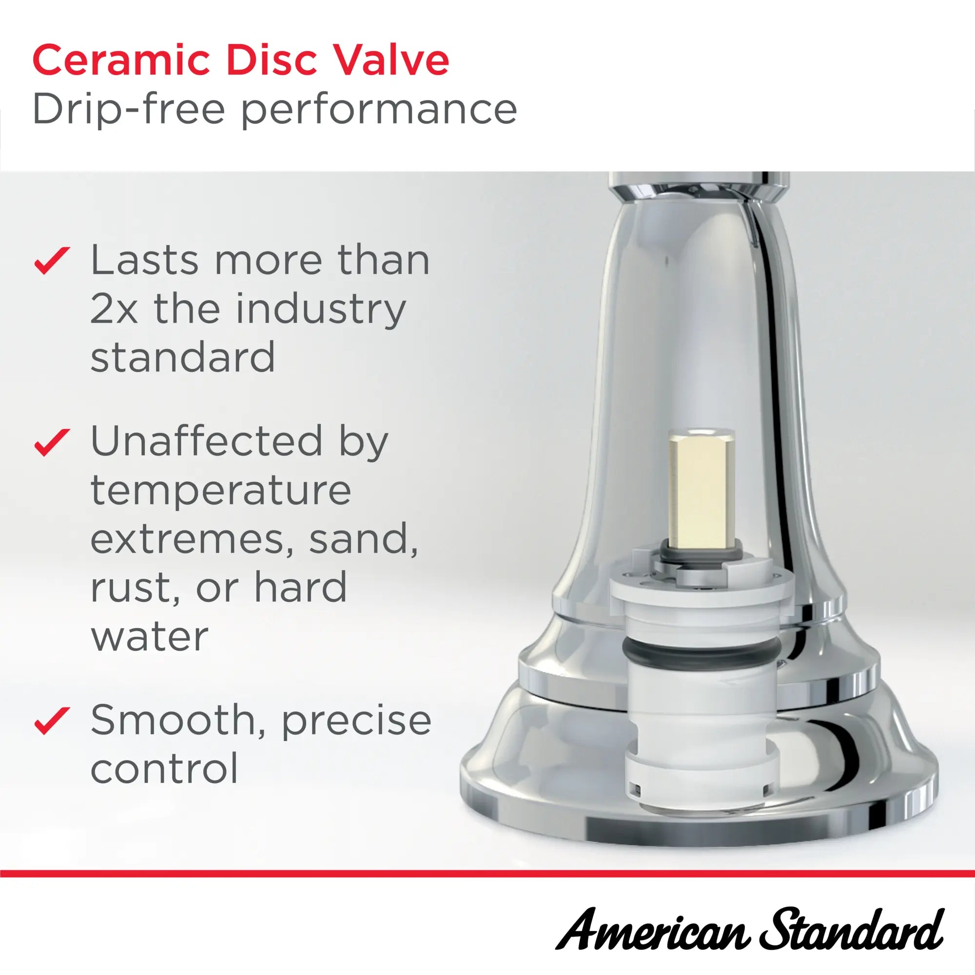 Town Square® S Bathub Faucet With Lever Handles and Personal Shower for Flash® Rough-in Valve // POLISHED CHROME // 177133_CeramicDisc_Infographic_Bathroom_0001_OCT2023_0_CDNwebp.webp