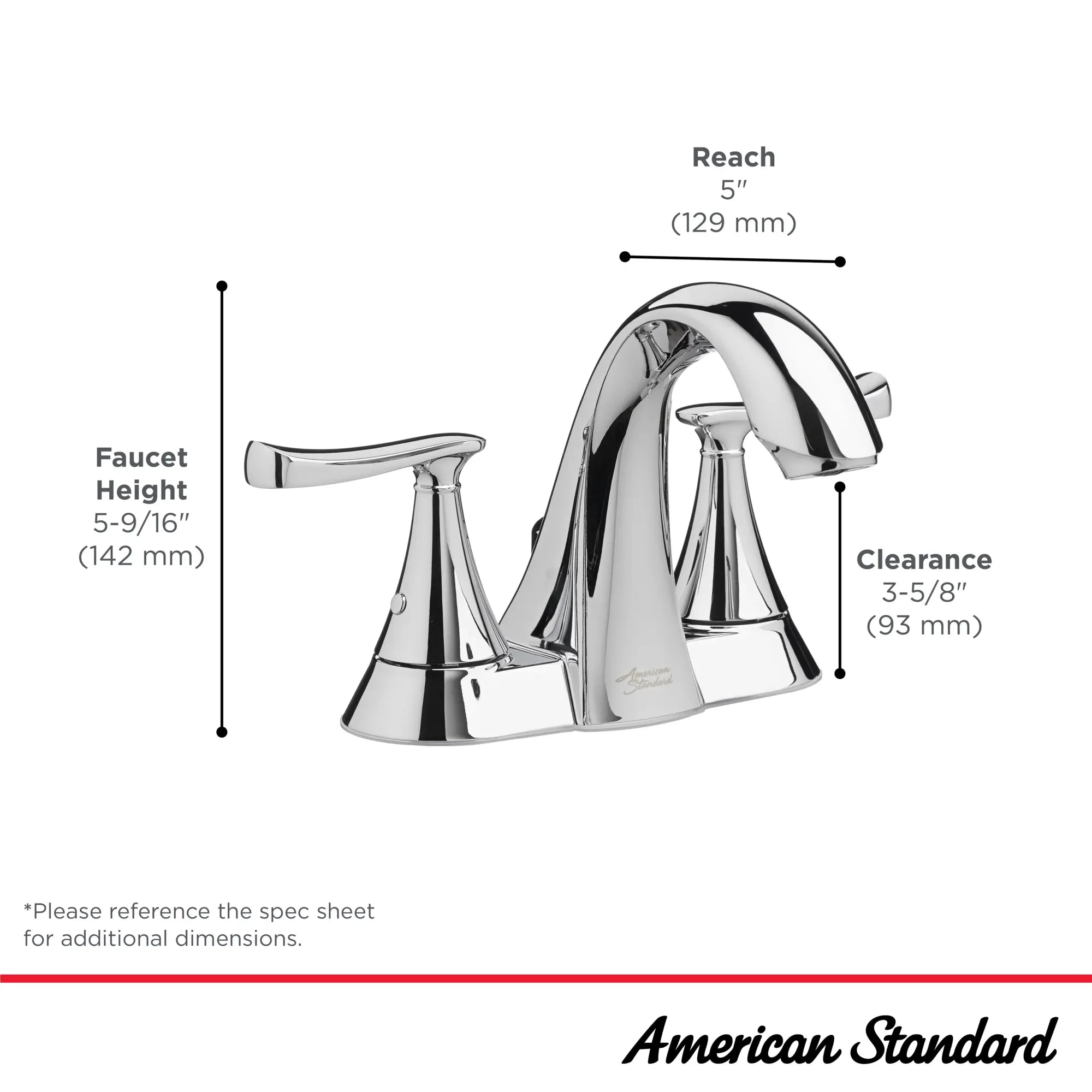 Chatfield® 4-Inch Centerset 2-Handle Bathroom Faucet 1.2 gpm/4.5 L/min With Lever Handles // POLISHED CHROME // 177139_Chatfield_Infographic_7413201_0004_SEP2023_0_CDNwebp.webp