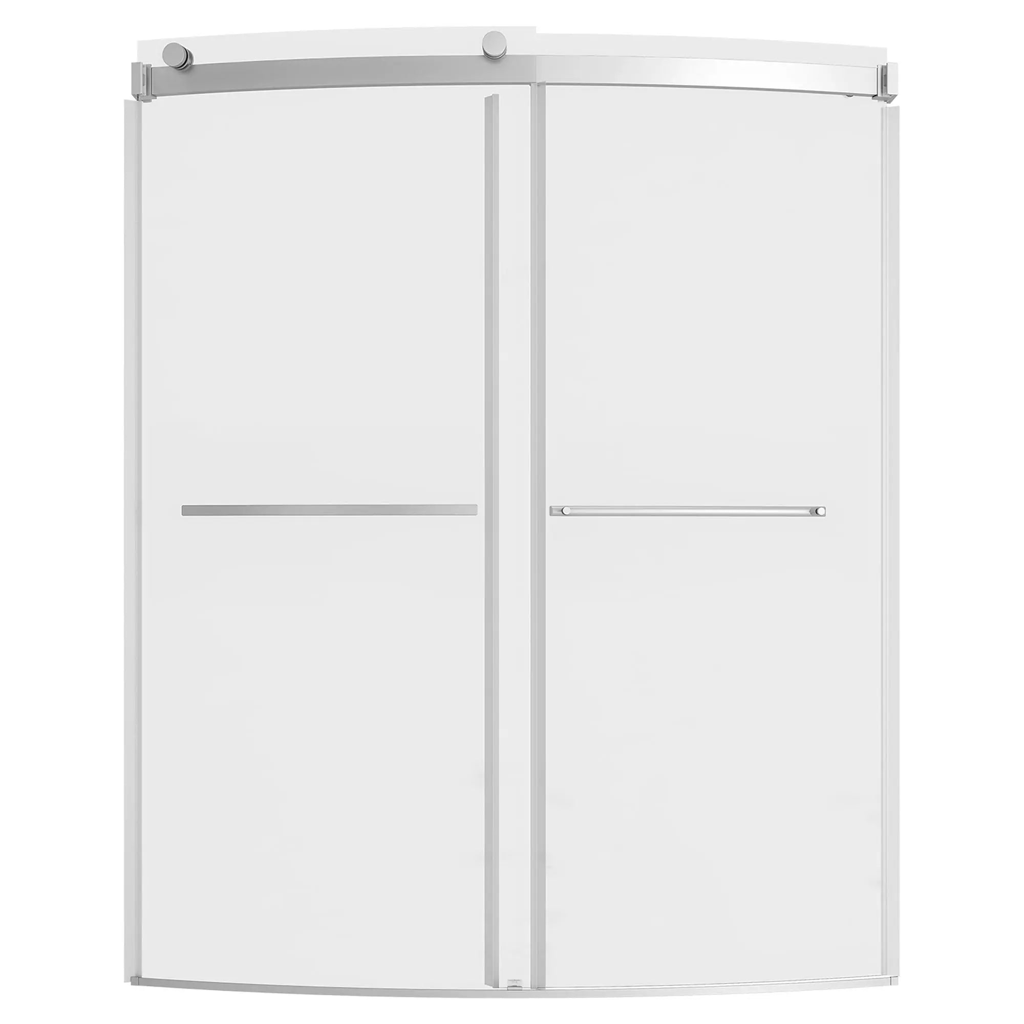 OVATION CURVE 60x72 BARN SHOWER DOOR, BN // SILVER SHINE // 186223_Ovation_SiloFront_AM00844400.213_0001_Sept2023_0_CDNwebp_90333202-9966-48d9-9473-0dc93a37323f.webp