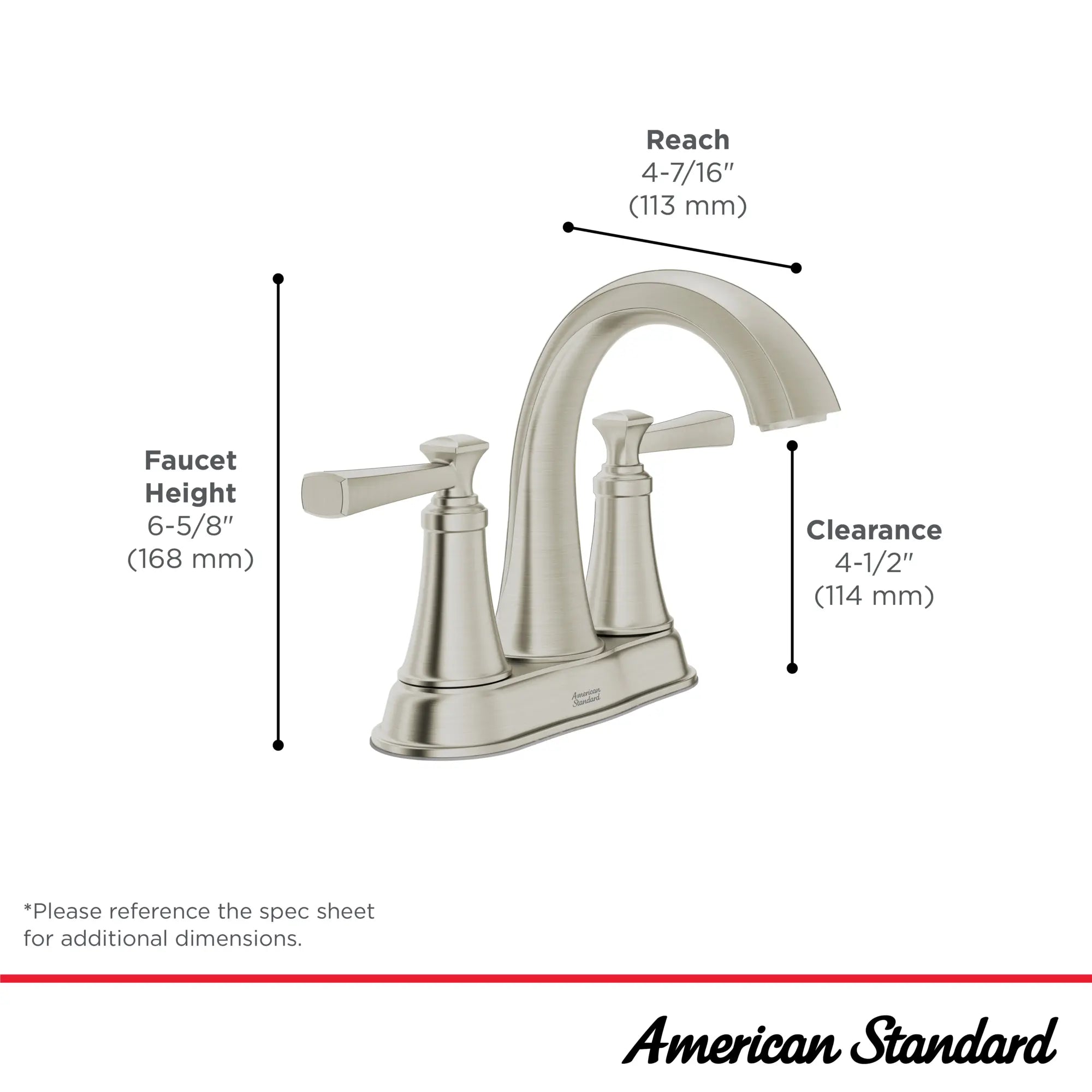 Rumson® 4-Inch Centerset 2-Handle Bathroom Faucet 1.2 gpm/4.5 L/min With Lever Handles // BRUSHED NICKEL // 187781_Rumson_Infographic_7417201_0003_OCT2023_0_CDNwebp.webp