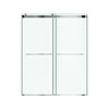 [AM00854400.213] Aspirations 60 x 72-Inch Frameless Sliding Shower Door - Brushed Nickel