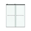 [AM00854400.243] Aspirations 60 x 72-Inch Frameless Sliding Shower Door - Brushed Nickel
