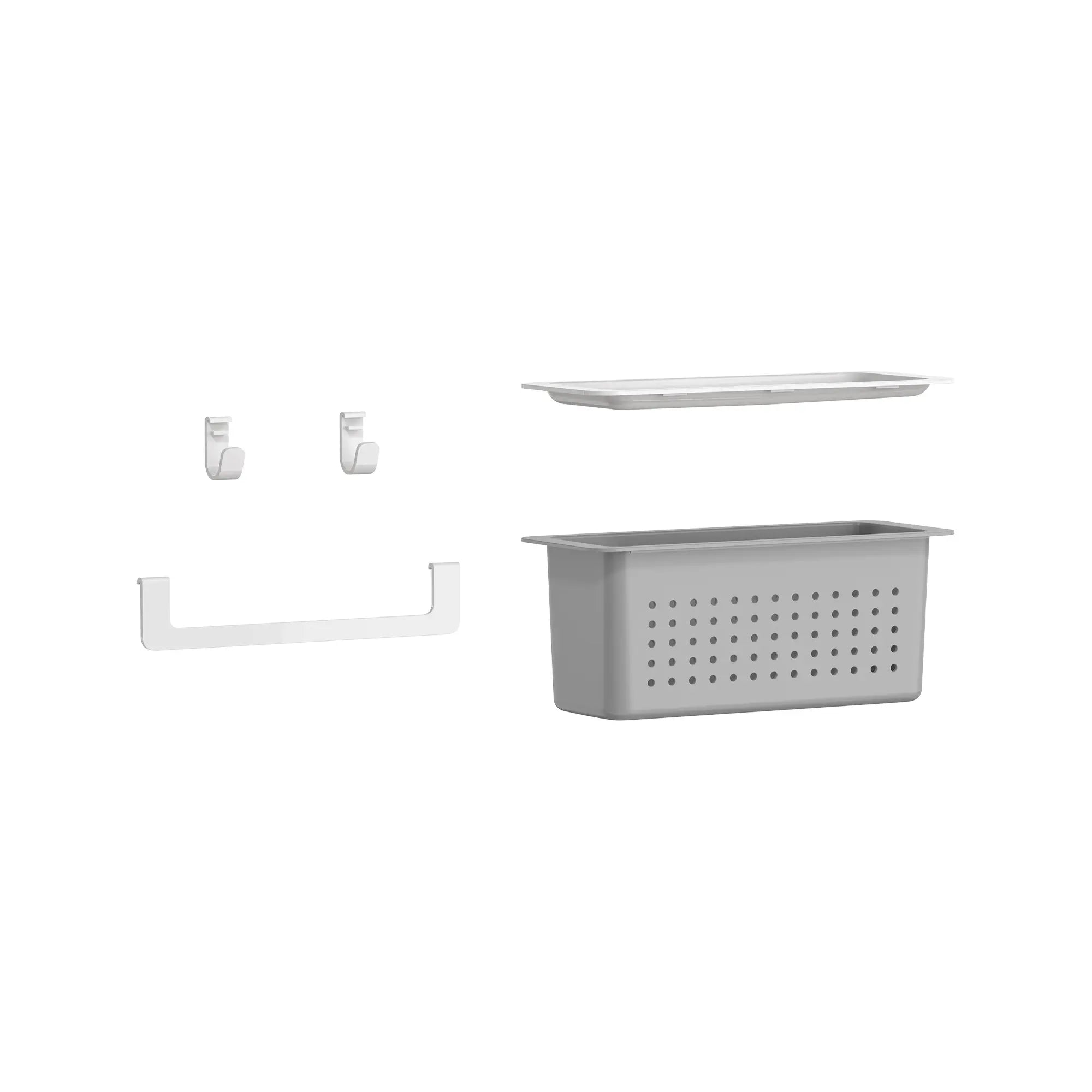 Aspirations Customizable Shelving 5-Piece Accessories Kit // WHITE // 188356_Aspirations_SiloRight_7194000_0001_May2023_0_CDNwebp.webp