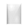 [2951SWT32.020] Aspirations 60 x 32 x 84-Inch Vertical Tile Shower Wall Set - White