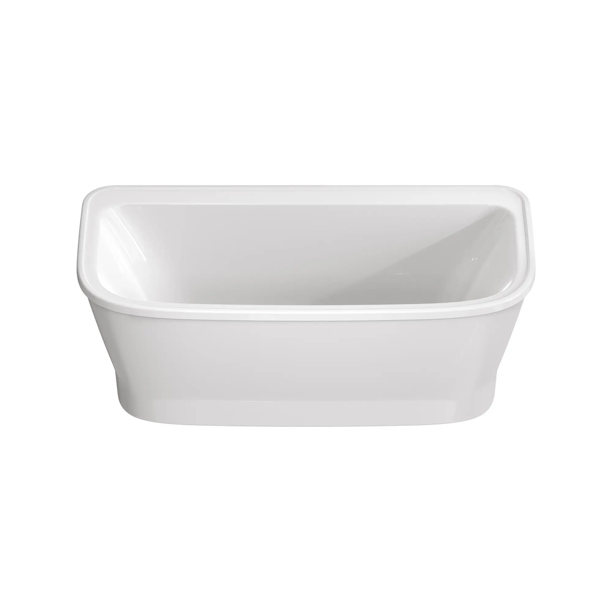 Aspirations 68 x 34-Inch Freestanding Bathtub With White Drain and Overflow // WHITE // 188401_Aspirations_SiloFront_2677004.020_0001_APRIL2023_0_CDNwebp.webp