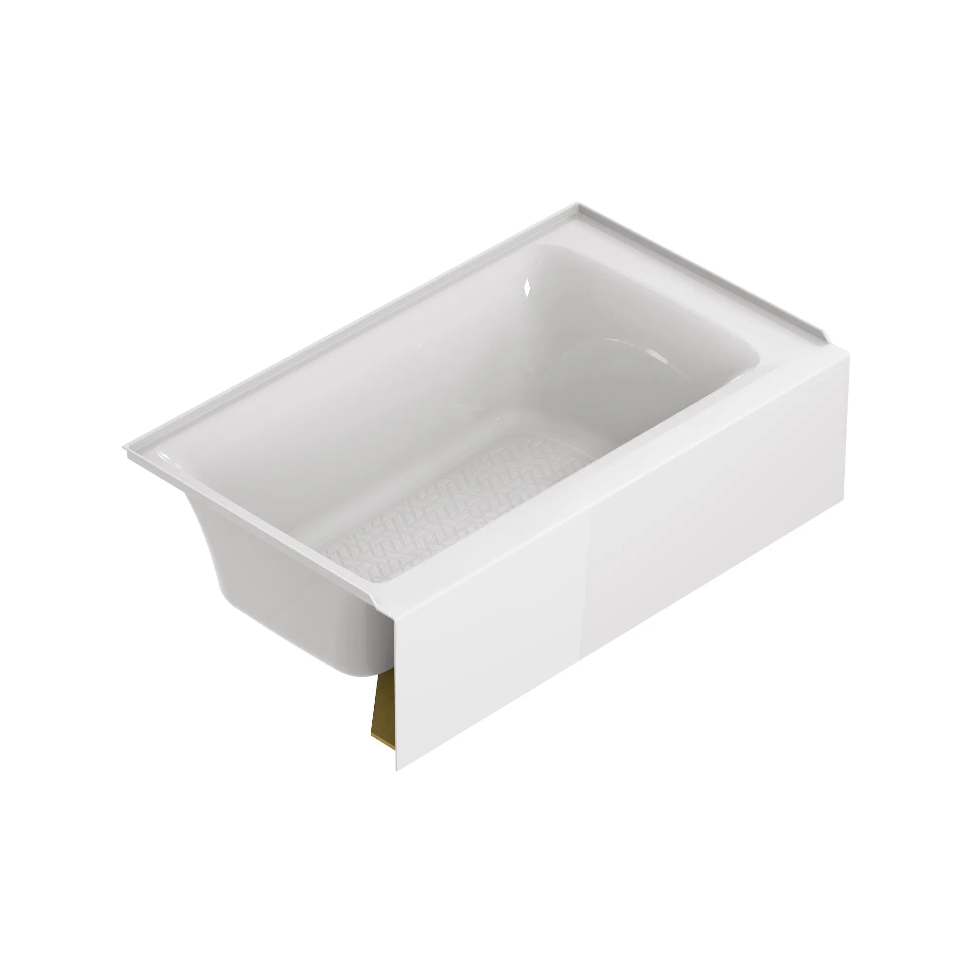 Aspirations 60 x 36-Inch Integral Apron Bathtub With Left-Hand Drain // 60 X 36 IN / LEFT / WHITE // 188424_Aspirations_SiloRight_2965202_0001_APRIL2023_0_CDNwebp.webp