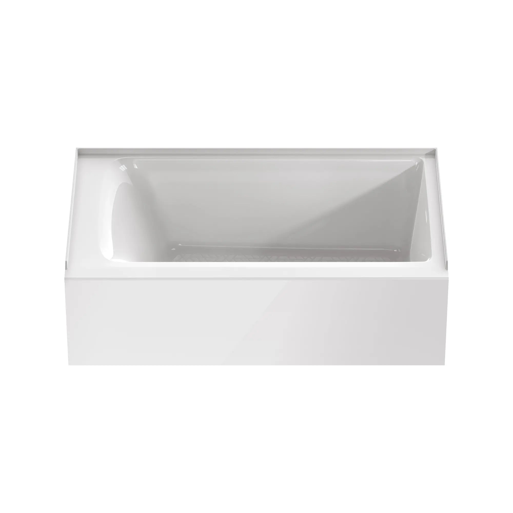 Aspirations 60 x 36-Inch Integral Apron Bathtub With Right-Hand Drain // 60 X 36 IN / RIGHT / WHITE // 188436_Aspirations_SiloFront_2965102.020_0001_APRIL2023_0_CDNwebp.webp