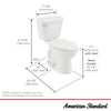 [731AA001S.020] Champion 4 Two-Piece 1.6 gpf/6.0 Lpf Chair Height Elongated Toilet with Seat - White