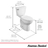 [3378AB128ST.020] Cadet 3 1.28 GPF/4.8 LPF Left Trip Lever Chair Height Elongated-Front 10-in. Rough-In Toilet with Seat - White