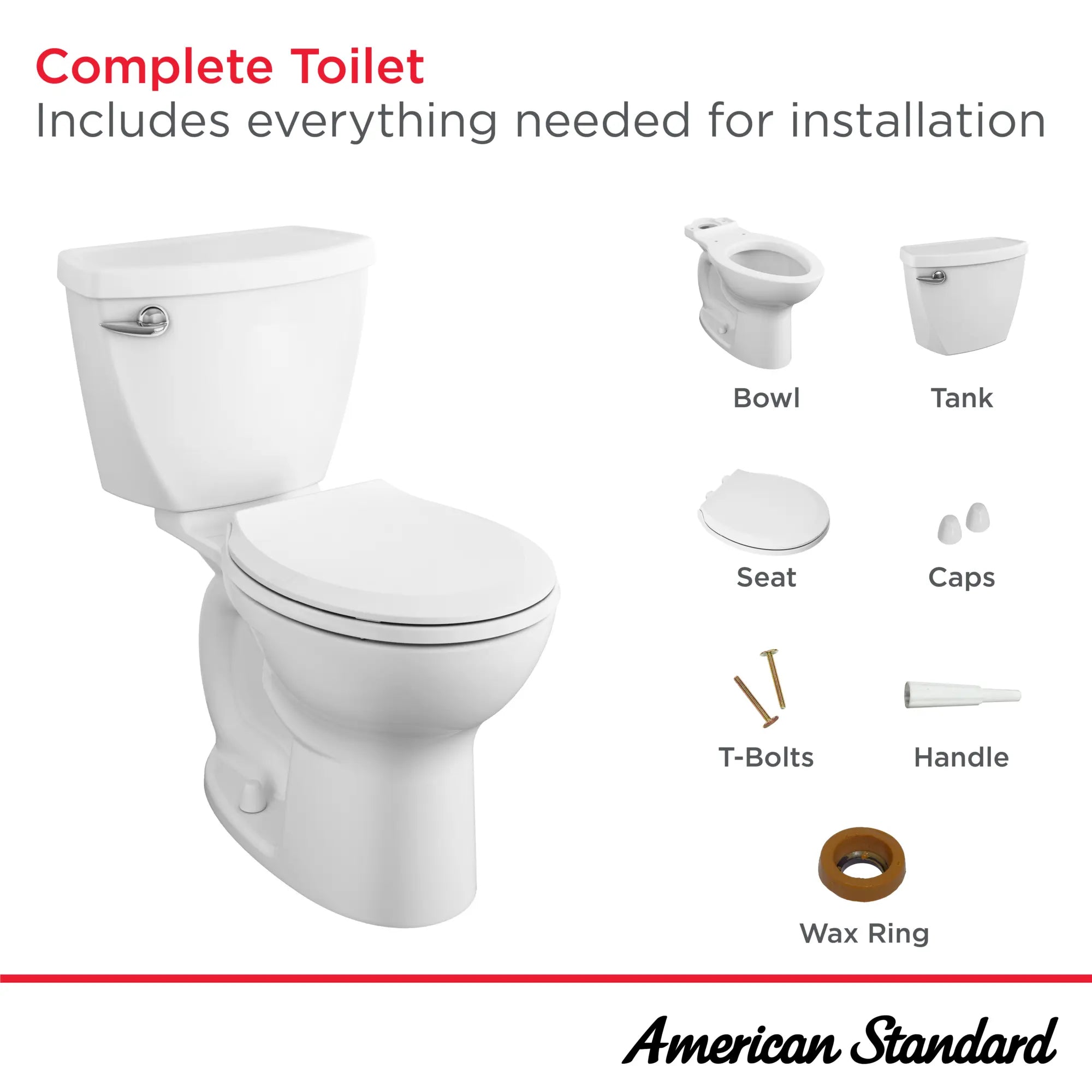 Cadet 3 1.28 GPF/4.8 LPF Left Trip Lever Round-Front Self-Cleaning Toilet with Slow Close Seat // WHITE // 189003_Cadet_Infographic_3377128ST_0001_OCT2023_0_CDNwebp.webp
