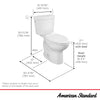 [580AA709.020] Cadet® Touchless Two-Piece Chair Height Elongated Toilet with Seat - White