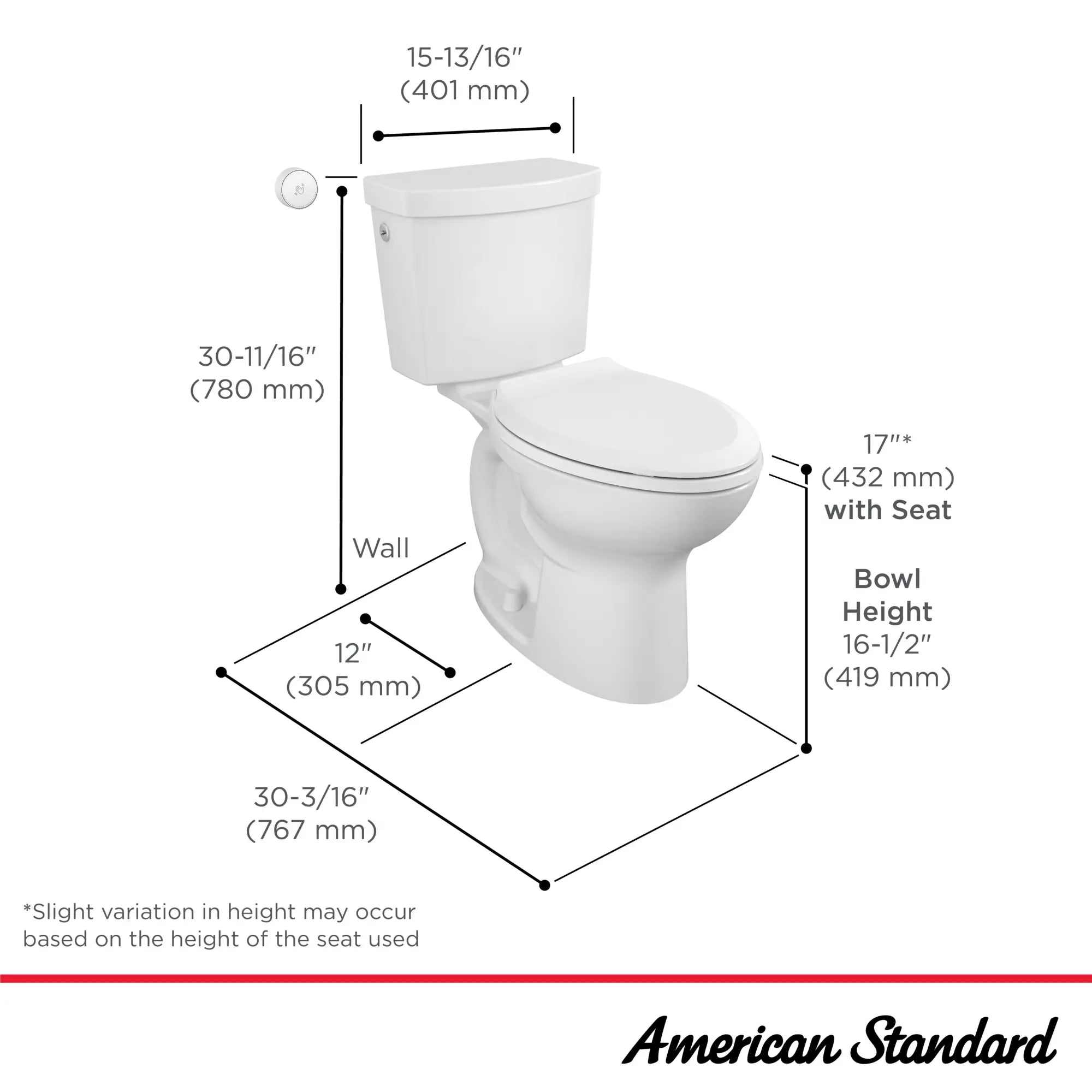 Cadet® Touchless Two-Piece Chair Height Elongated Toilet with Seat // WHITE // 189019_Cadet_Infographic_580AA709_0002_OCT2023_0_CDNwebp.webp