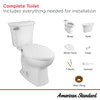 [765AA701.020] Edgemere Elongated Toilet with Aquawash 1.0 Bidet Seat Combo - White