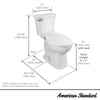 [765AA701.020] Edgemere Elongated Toilet with Aquawash 1.0 Bidet Seat Combo - White