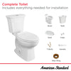[765AA200.020] Edgemere 1.6 GPF/6.0 LPF 1.1 GPF/4.1 LPF Dual Flush Elongated-Front Toilet with Seat - White