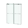 [AM00854400.213] Aspirations 60 x 72-Inch Frameless Sliding Shower Door - Brushed Nickel
