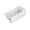 [2963202.020] Aspirations 60 x 30-Inch Integral Apron Bathtub With Left-Hand Drain - White