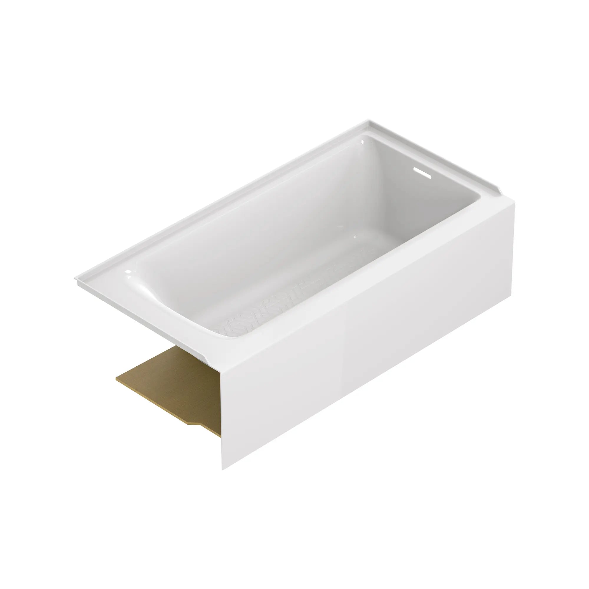 Aspirations 60 x 30-Inch Integral Apron Bathtub With Right-Hand Drain // 60 X 30 IN / RIGHT / WHITE // 193177_Aspirations_SiloRight_2963102.020_0001_APRIL2023_0_CDNwebp.webp