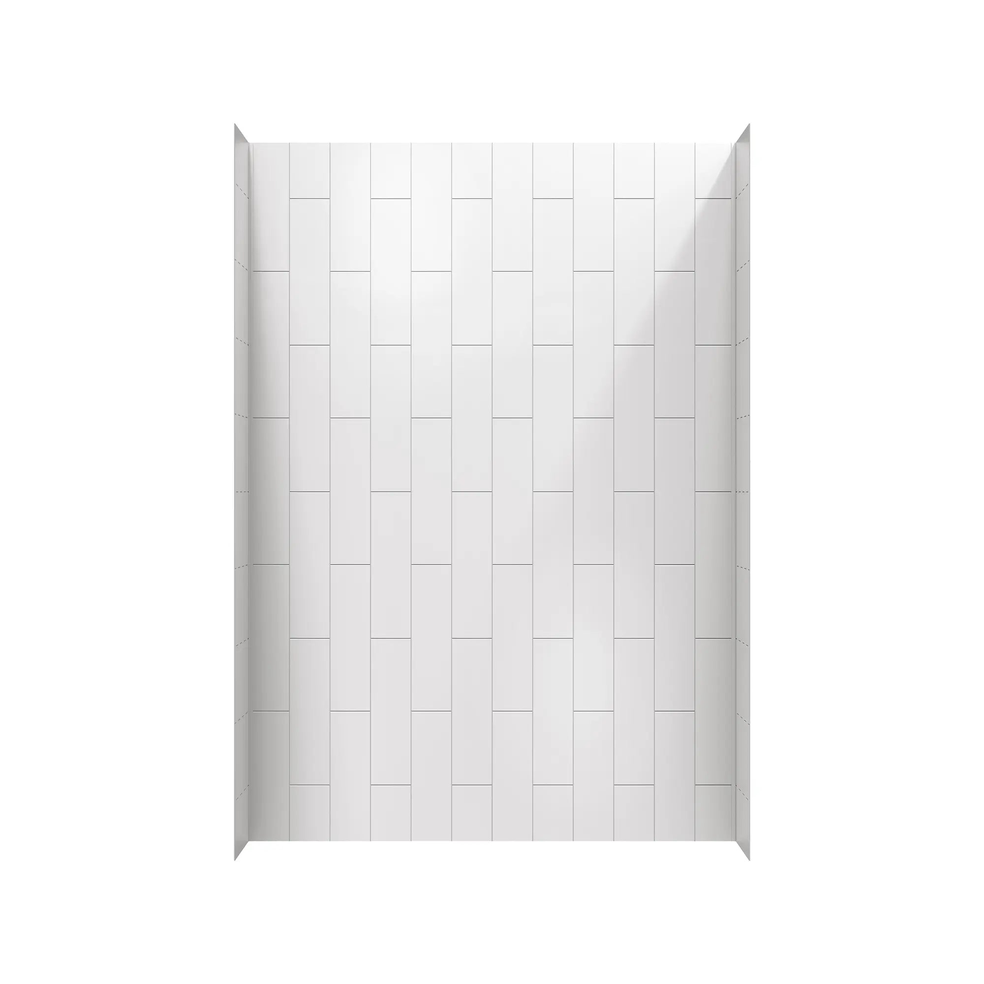 Aspirations 60 x 36 x 84-Inch Vertical Tile Shower Wall Set // WHITE // 193191_Aspirations_SiloFront_2951SWT36.020_0001_APRIL2023_0_CDNwebp_8eb3b6c8-e630-44bb-bf74-9a3b287bd0ea.webp