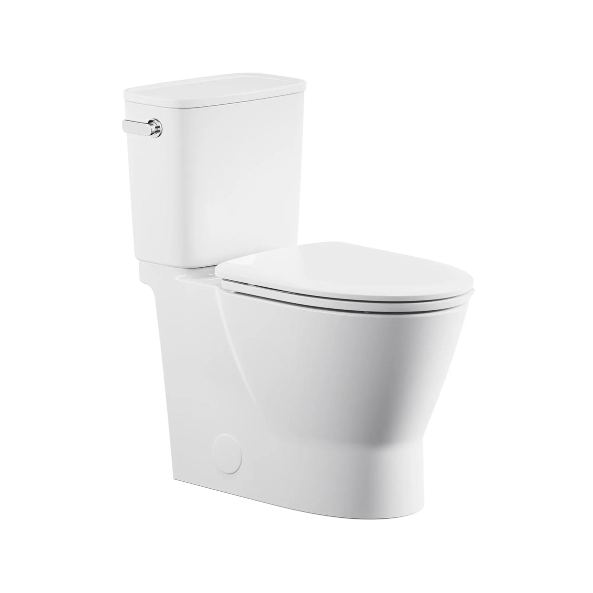 Cadet® Aspirations Skirted Two-Piece 1.28 gpf/4.8 Lpf Chair-Height Elongated Toilet With Seat // LEFT / WHITE // 231525_Aspirations_SiloRight_252AA899.020_0001_Apr2023_CDNwebp.webp
