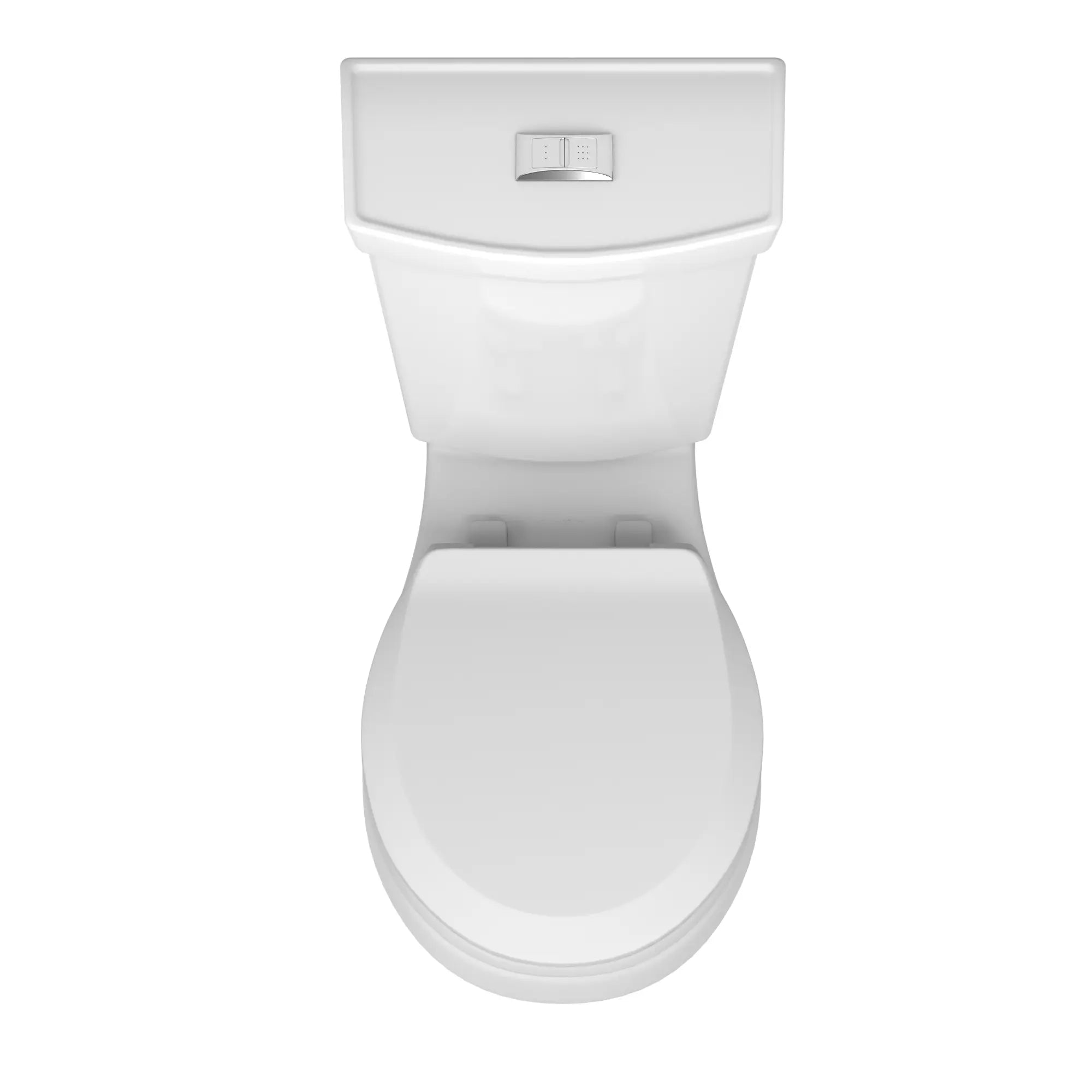 H2Option® Two-Piece Dual Flush 1.28 gpf/4.8 Lpf and 0.92 gpf/3.5 Lpf Standard Height Round Front Toilet With Seat and Wax Ring // WHITE // 236747_H2Option_SiloTop_606DA002.020_0001_Jan2024_CDNwebp.webp