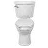 [610BA001.020] Champion® PRO Two-Piece 1.28 gpf/4.8 Lpf Chair Height Round Front Toilet With Seat and Wax Ring - White