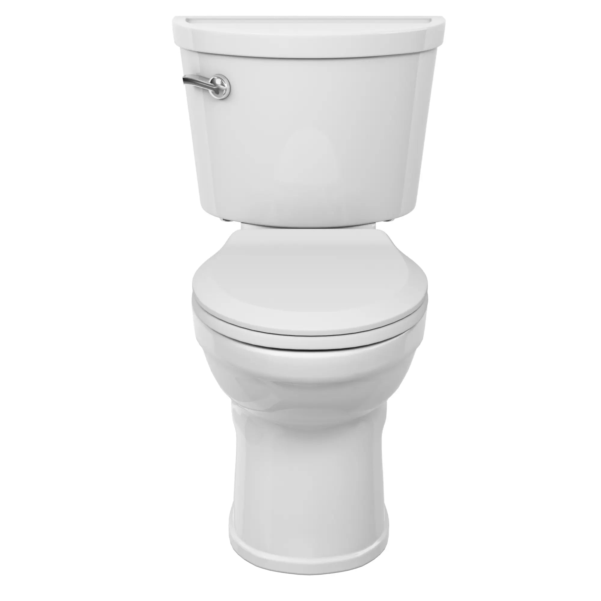 Champion® PRO Two-Piece 1.28 gpf/4.8 Lpf Chair Height Round Front Toilet With Seat and Wax Ring // WHITE // 236764_Champion_Pro_SiloFront_610BA001.020_0001_Jan2024_CDNwebp.webp