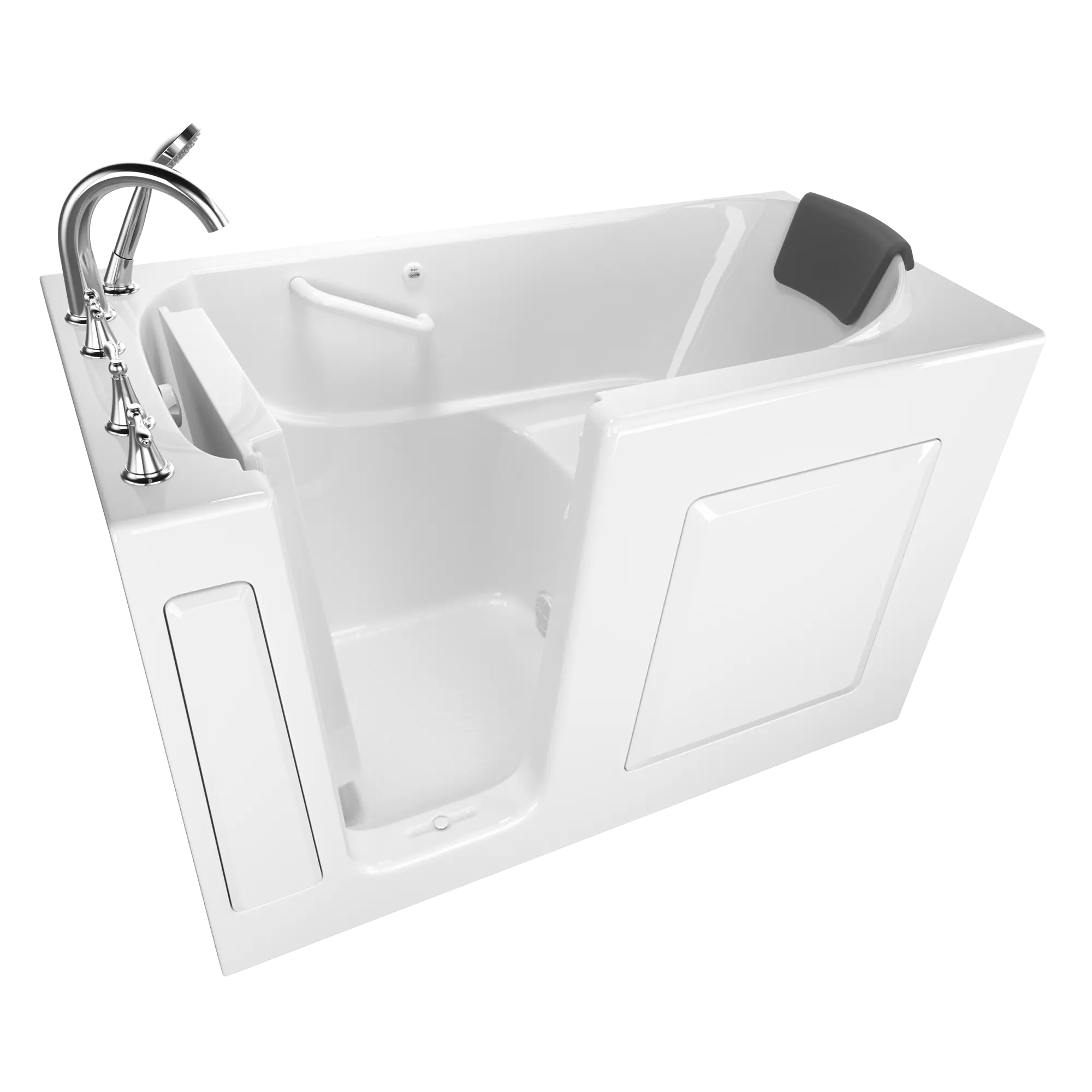 Gelcoat Premium Series 60x30 Inch Soaking Walk-In Bathtub - Left Hand Door and Drain // WHITE // 239244_SSM6030LS-WH_KO_CDNwebp.webp