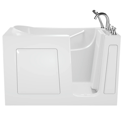 Gelcoat Entry Series 60 x 30-Inch Walk-In Tub With Soaker System – Right-Hand Drain With Faucet