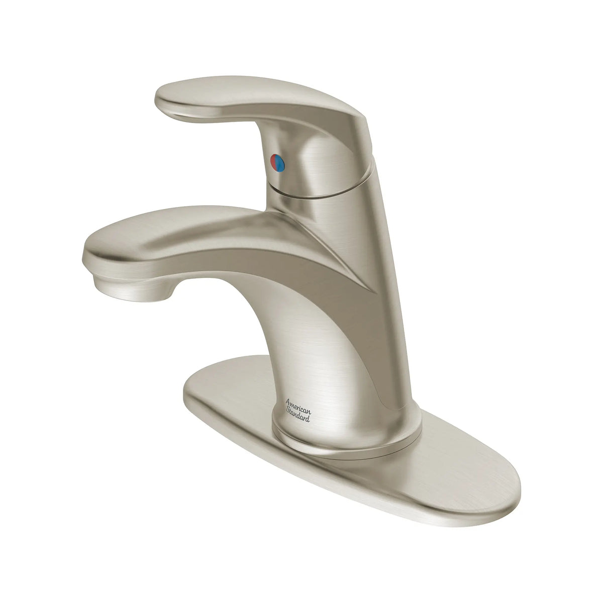 Colony® PRO Single Hole Single-Handle Bathroom Faucet 1.2 gpm/4.5 L/min With Lever Handle // BRUSHED NICKEL // 239598_Colony_SiloLeft_7075104.295_0001_MARCH2024_CDNwebp.webp
