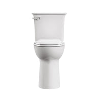 [746TA107.020] Elevation Two-Piece 1.28 gpf/4.8 Lpf Extra Tall Height Elongated Toilet With Seat - White