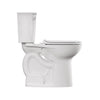 [746TA107.020] Elevation Two-Piece 1.28 gpf/4.8 Lpf Extra Tall Height Elongated Toilet With Seat - White