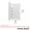 Elevate 38-In. x 38-In. x 74-In. Subway Pattern 2-pc Shower Surround // ARCTIC // 240100_Elevate_Infographic_2947SWT38.011_0002_MAR2024_CDNwebp.webp